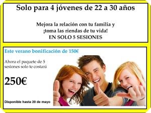 Sesiones Coaching Familia para jovenes